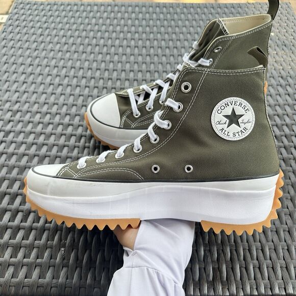 Converse Run Star Hike High Cargo Khaki Men\'s Shoes 171667C Size 11.5 main image 15